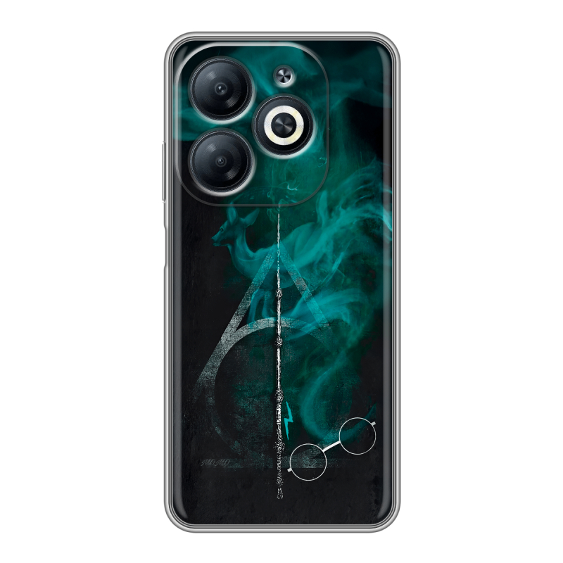 Силиконовый чехол на Infinix Smart 8 с принтом Гарри Поттер Harry Potter Силиконовый чехол на Infinix Smart 8 с принтом Гарри Поттер Harry Potter