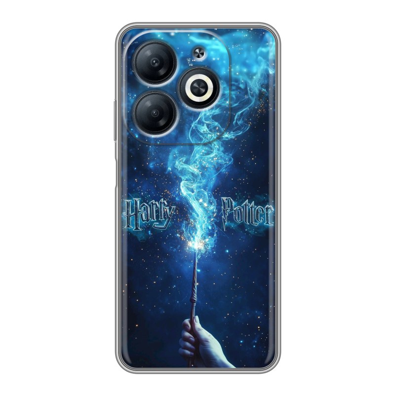 Силиконовый чехол на Infinix Smart 8 с принтом Harry Potter Гарри Поттер Силиконовый чехол на Infinix Smart 8 с принтом Harry Potter Гарри Поттер
