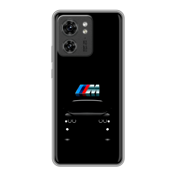 Силиконовый чехол на Motorola Edge 40 с принтом БМВ BMW Силиконовый чехол на Motorola Edge 40 с принтом БМВ BMW