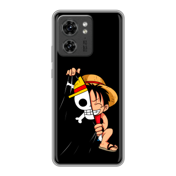 Силиконовый чехол на Motorola Edge 40 с принтом One Piece Ван Пис