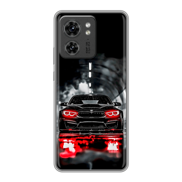 Силиконовый чехол на Motorola Edge 40 с принтом BMW БМВ Силиконовый чехол на Motorola Edge 40 с принтом BMW БМВ