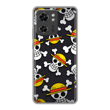 Силиконовый чехол на Motorola Edge 40 с принтом One Piece Ван Пис