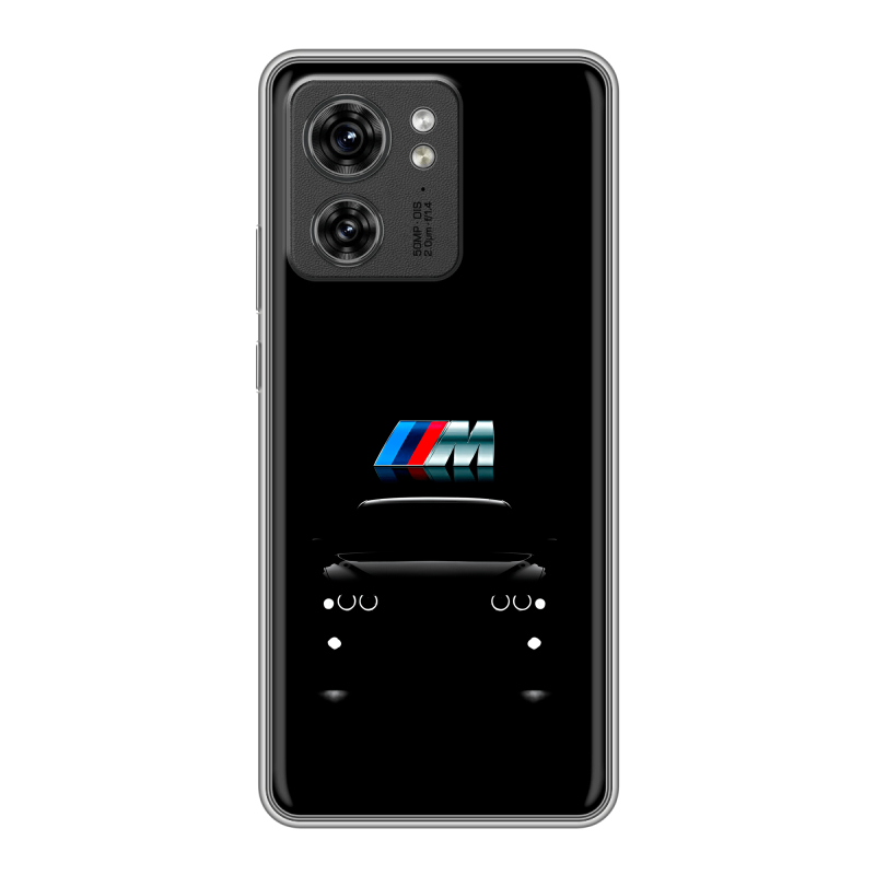 Силиконовый чехол на Motorola Edge 40 с принтом БМВ BMW Силиконовый чехол на Motorola Edge 40 с принтом БМВ BMW