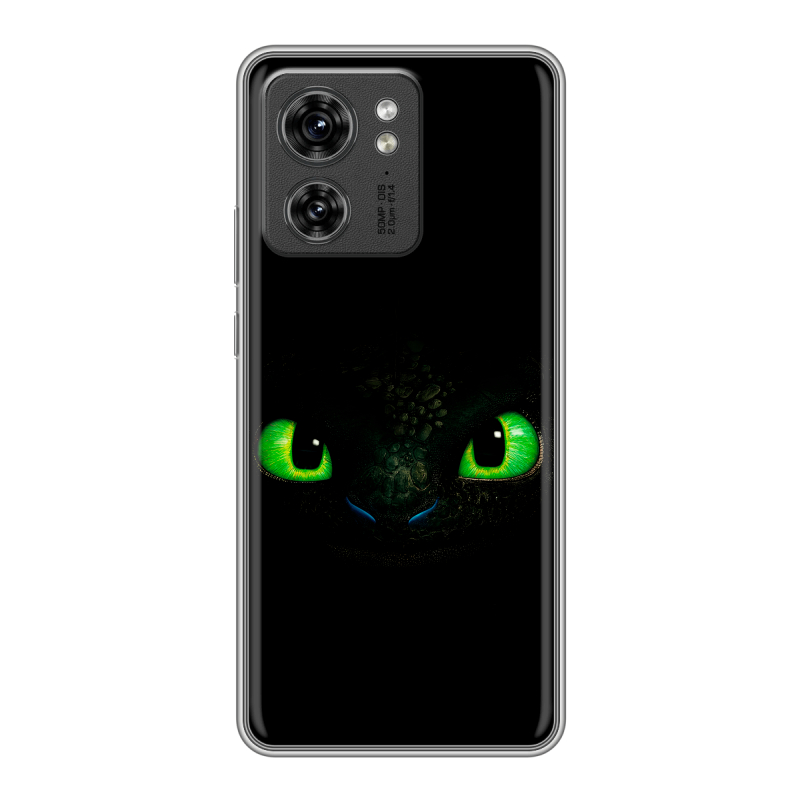 Силиконовый чехол на Motorola Edge 40 с принтом Как приручить дракона Силиконовый чехол на Motorola Edge 40 с принтом Как приручить дракона