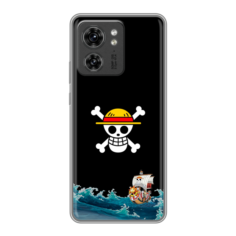 Силиконовый чехол на Motorola Edge 40 с принтом One Piece Ван Пис Силиконовый чехол на Motorola Edge 40 с принтом One Piece Ван Пис