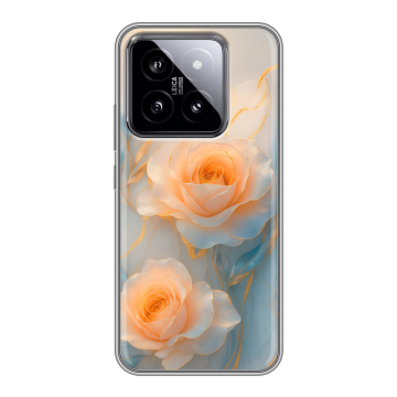 Силиконовый чехол на Xiaomi 14 с принтом Женский