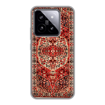 Силиконовый чехол на Xiaomi 14 с принтом Ковер