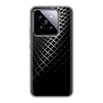 Силиконовый чехол на Xiaomi 14 с принтом Текстура металла Силиконовый чехол на Xiaomi 14 с принтом Текстура металла