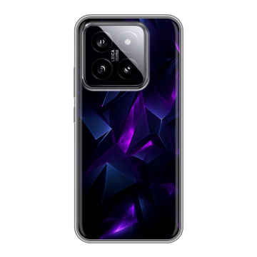 Силиконовый чехол на Xiaomi 14 с принтом Абстракиция