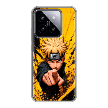 Силиконовый чехол на Xiaomi 14 с принтом Naruto Наруто Силиконовый чехол на Xiaomi 14 с принтом Naruto Наруто