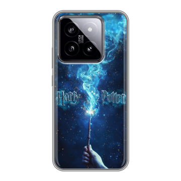 Силиконовый чехол на Xiaomi 14 с принтом Harry Potter Гарри Поттер Силиконовый чехол на Xiaomi 14 с принтом Harry Potter Гарри Поттер