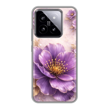 Силиконовый чехол на Xiaomi 14 с принтом женский Силиконовый чехол на Xiaomi 14 с принтом женский