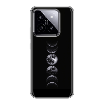 Силиконовый чехол на Xiaomi 14 с принтом женский