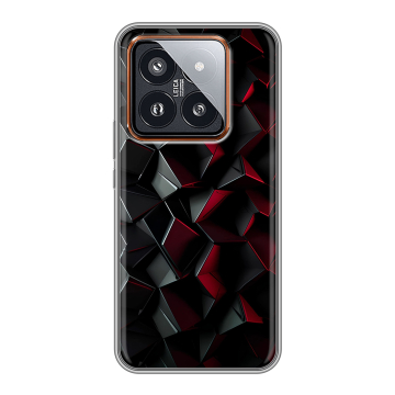 Силиконовый чехол на Xiaomi 14 Pro с принтом Абстракция Силиконовый чехол на Xiaomi 14 Pro с принтом Абстракция