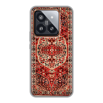 Силиконовый чехол на Xiaomi 14 Pro с принтом Ковер Силиконовый чехол на Xiaomi 14 Pro с принтом Ковер