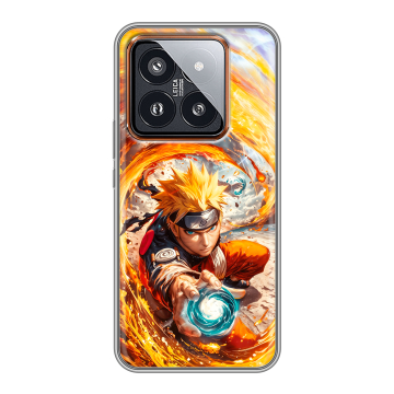 Силиконовый чехол на Xiaomi 14 Pro с принтом Аниме Наруто Naruto Силиконовый чехол на Xiaomi 14 Pro с принтом Аниме Наруто Naruto