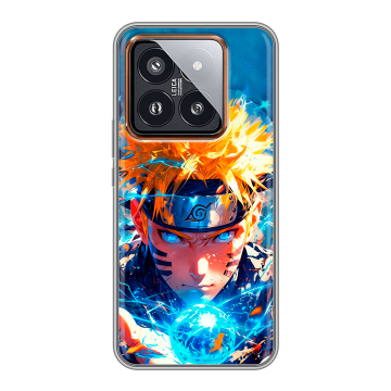 Силиконовый чехол на Xiaomi 14 Pro с принтом Аниме Наруто Naruto Силиконовый чехол на Xiaomi 14 Pro с принтом Аниме Наруто Naruto