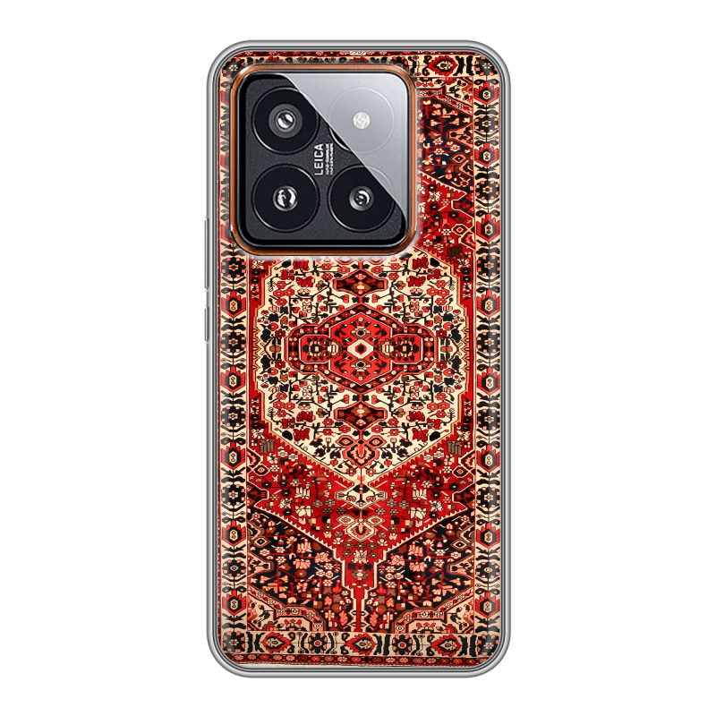 Силиконовый чехол на Xiaomi 14 Pro с принтом Ковер Силиконовый чехол на Xiaomi 14 Pro с принтом Ковер