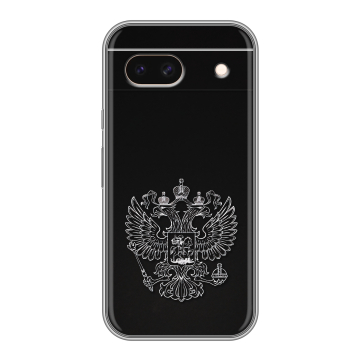 Силиконовый чехол на Google Pixel 8a с принтом Герб России Силиконовый чехол на Google Pixel 8a с принтом Герб России