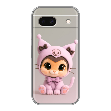 Силиконовый чехол на Google Pixel 8a с принтом Куроми Kuromi Силиконовый чехол на Google Pixel 8a с принтом Куроми Kuromi