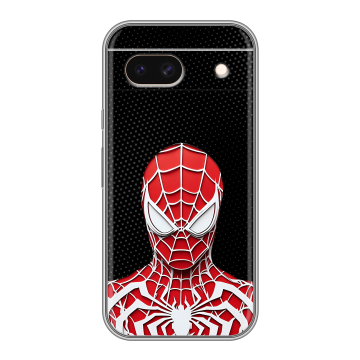 Силиконовый чехол на Google Pixel 8a с принтом человек паук spiderman Силиконовый чехол на Google Pixel 8a с принтом человек паук spiderman