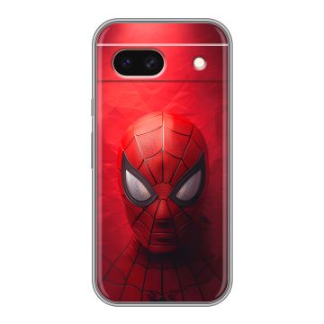 Силиконовый чехол на Google Pixel 8a с принтом Spiderman Человек паук Силиконовый чехол на Google Pixel 8a с принтом Spiderman Человек паук