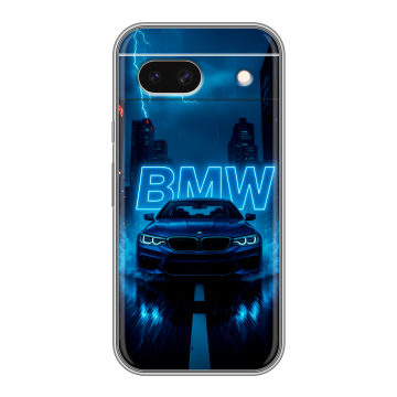 Силиконовый чехол на Google Pixel 8a с принтом BMW БМВ Силиконовый чехол на Google Pixel 8a с принтом BMW БМВ