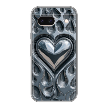 Силиконовый чехол на Google Pixel 8a с принтом Y2K Силиконовый чехол на Google Pixel 8a с принтом Y2K