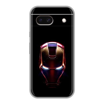 Силиконовый чехол на Google Pixel 8a с принтом IronMan Железный человек Силиконовый чехол на Google Pixel 8a с принтом IronMan Железный человек