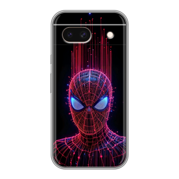 Силиконовый чехол на Google Pixel 8a с принтом Spiderman Человек паук Силиконовый чехол на Google Pixel 8a с принтом Spiderman Человек паук