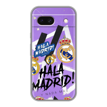 Силиконовый чехол на Google Pixel 8a с принтом Real Madrid Реал Мадрид Силиконовый чехол на Google Pixel 8a с принтом Real Madrid Реал Мадрид