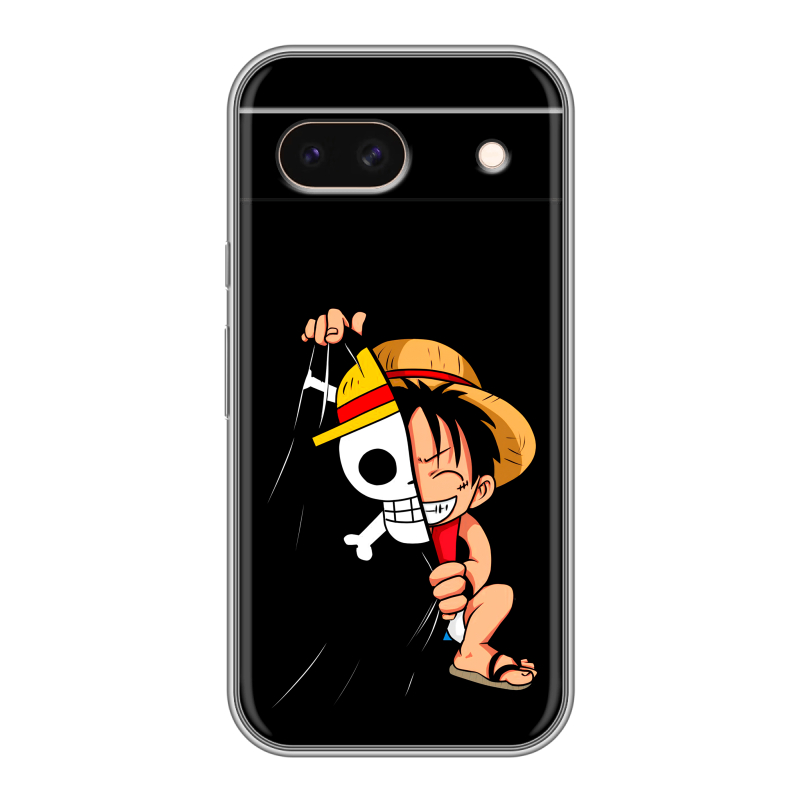 Силиконовый чехол на Google Pixel 8a с принтом One Piece Ван Пис Силиконовый чехол на Google Pixel 8a с принтом One Piece Ван Пис