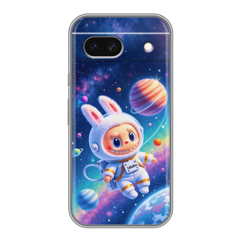 Силиконовый чехол на Google Pixel 8a с принтом Labubu Лабубу Силиконовый чехол на Google Pixel 8a с принтом Labubu Лабубу