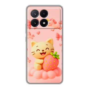 Силиконовый чехол на Xiaomi Poco X6 Pro 5G с принтом для девочек Силиконовый чехол на Xiaomi Poco X6 Pro 5G с принтом для девочек