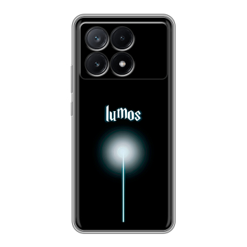 Силиконовый чехол на Xiaomi Poco X6 Pro 5G с принтом Harry Potter Гарри Поттер