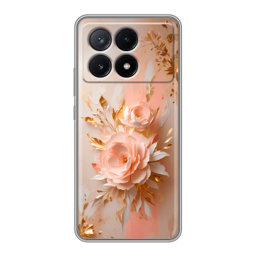 Силиконовый чехол на Xiaomi Poco X6 Pro 5G с принтом женский Силиконовый чехол на Xiaomi Poco X6 Pro 5G с принтом женский