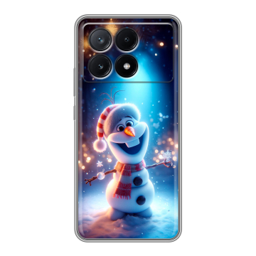 Силиконовый чехол на Xiaomi Poco X6 Pro 5G с принтом Новый год Силиконовый чехол на Xiaomi Poco X6 Pro 5G с принтом Новый год