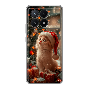 Силиконовый чехол на Xiaomi Poco X6 Pro 5G с принтом Новый год Силиконовый чехол на Xiaomi Poco X6 Pro 5G с принтом Новый год