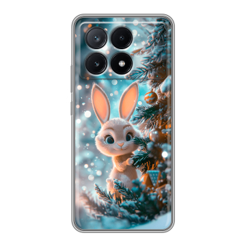 Силиконовый чехол на Xiaomi Poco X6 Pro 5G с принтом Новый год Силиконовый чехол на Xiaomi Poco X6 Pro 5G с принтом Новый год