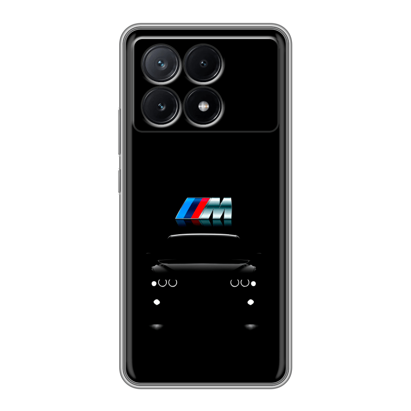 Силиконовый чехол на Xiaomi Poco X6 Pro 5G с принтом БМВ BMW Силиконовый чехол на Xiaomi Poco X6 Pro 5G с принтом БМВ BMW