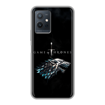 Силиконовый чехол на Vivo Y55 5G с принтом Игра Престолов Game Thrones Силиконовый чехол на Vivo Y55 5G с принтом Игра Престолов Game Thrones