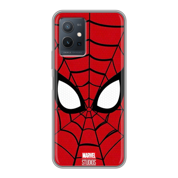 Силиконовый чехол на Vivo Y55s 5G с принтом человек паук spiderman