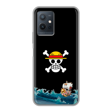 Силиконовый чехол на Vivo Y55s 5G с принтом One Piece Ван Пис