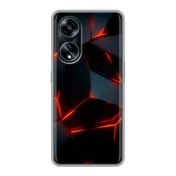 Силиконовый чехол на OPPO A1 Pro с принтом Яркие абстракции Силиконовый чехол на OPPO A1 Pro с принтом Яркие абстракции