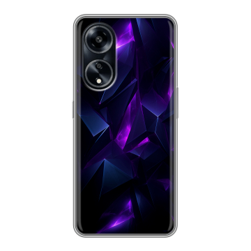 Силиконовый чехол на OPPO A1 Pro с принтом Абстракиция Силиконовый чехол на OPPO A1 Pro с принтом Абстракиция