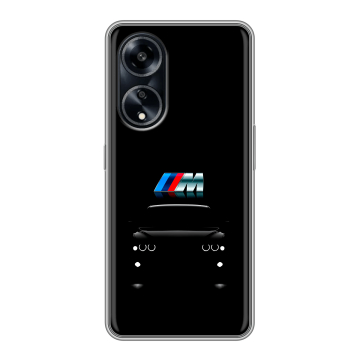 Силиконовый чехол на OPPO A1 Pro с принтом БМВ BMW