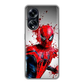 Силиконовый чехол на OPPO A1 Pro с принтом Spiderman Человек паук Силиконовый чехол на OPPO A1 Pro с принтом Spiderman Человек паук