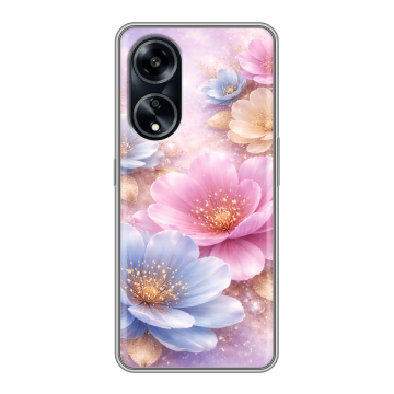 Силиконовый чехол на OPPO A1 Pro с принтом женский Силиконовый чехол на OPPO A1 Pro с принтом женский