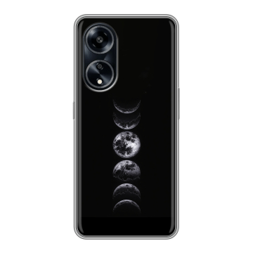 Силиконовый чехол на OPPO A1 Pro с принтом женский Силиконовый чехол на OPPO A1 Pro с принтом женский