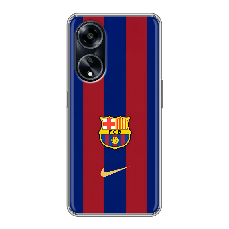 Силиконовый чехол на OPPO A1 Pro с принтом Барселона Barcelona Силиконовый чехол на OPPO A1 Pro с принтом Барселона Barcelona